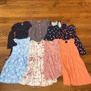 Lot of 8 Dresses Size 7/8 Girls